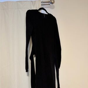 Aqua Black Cashmere Sweater